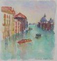 Nr. i album: 5<br>
Motiv: Venedig<br>
Årstal: 2009<br>
Str.: 22x23 cm.<br>
Materiale: Akvarel, 300 g