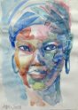 Nr. i album: 73<br>
Motiv: Ugander<br>
Årstal: 2018<br>
Str.: 21x30 cm.<br>
Materiale: Akvarel på tegnepapir