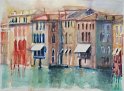 Nr. i album: 3<br>
Motiv: Venedig, Canal Grande<br>
Årstal: 2008<br>
Str.: 30x40 cm.<br>
Materiale: Akvarel, 300 g<br>
