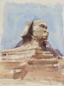 Nr. i album: 71<br>
Motiv: Egypten<br>
Årstal: 2013<br>
Str.: 23x31 cm.<br>
Materiale: Akvarel, 300 g rough<br>
Indrammet