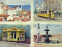 Nr. i album: 165<br>
Motiv: Postkort fra Lissabon<br>
Årstal: 2020<br>
Str.: 31x41 cm.<br>
Materiale: Akvarel, 300 g